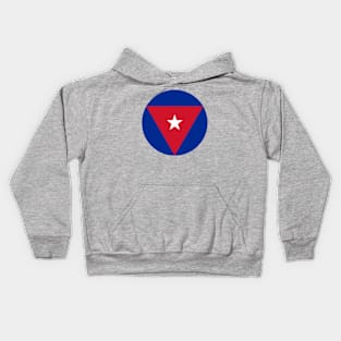 Cuba Air Force Roundel Kids Hoodie